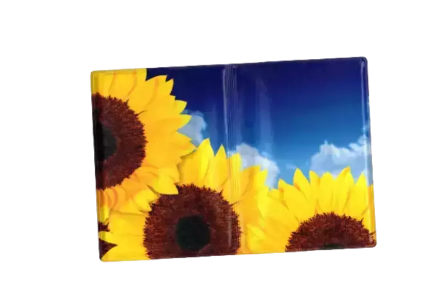 Обложка для паспорта “3 подсолнуха”, фото 2