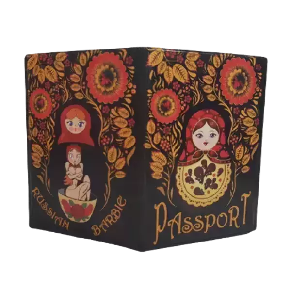 Обложка для паспорта “Матрёшка”, фото 2