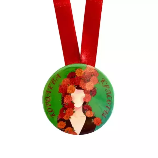 Медаль Королева красоты (металл), фото 2