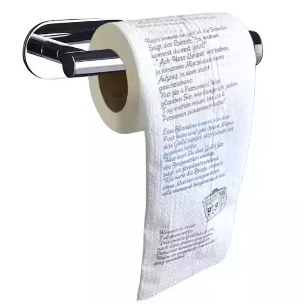 Туалетная бумага “Анекдоты германия”