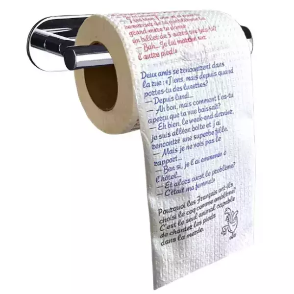 Туалетная бумага “Анекдоты франция”