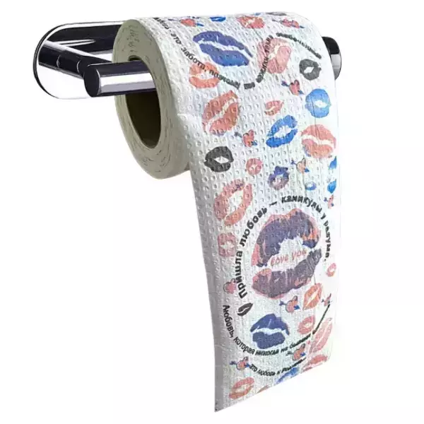 Туалетная бумага “Губки”