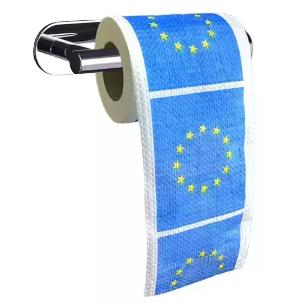 Туалетная бумага “Европейский флаг”