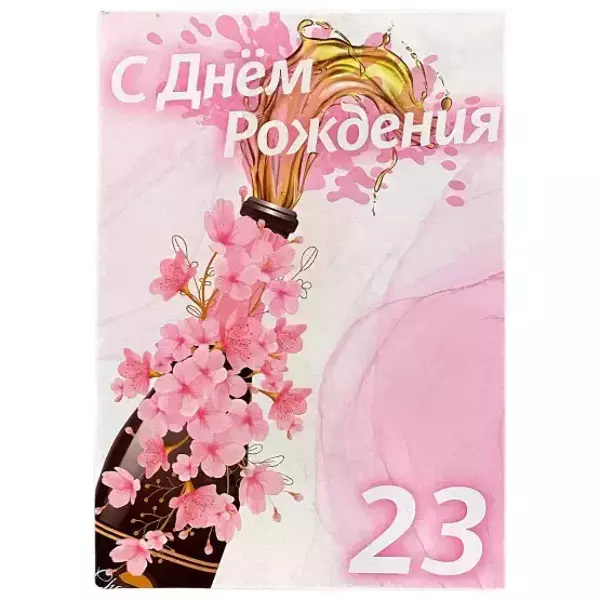 Диплом Именинницы 23 года (папка адресная 21 × 15 × 0,4 см)