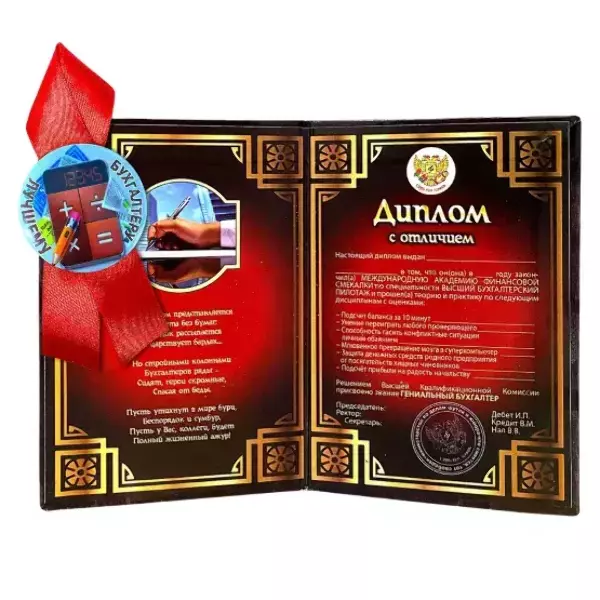 Подарочный набор “Лучшего бухгалтера”, фото 2