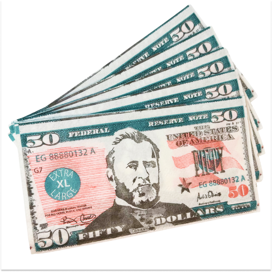 Салфетки 50 $