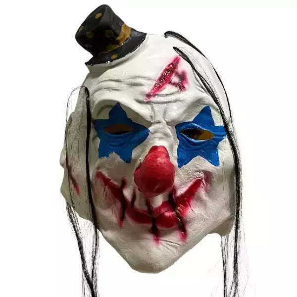 Маска латексная Жуткий клоун №2