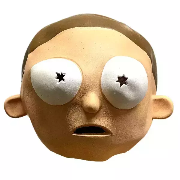 Латексная маска Морти