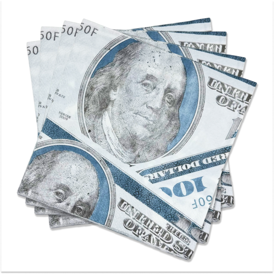 Салфетки доллары