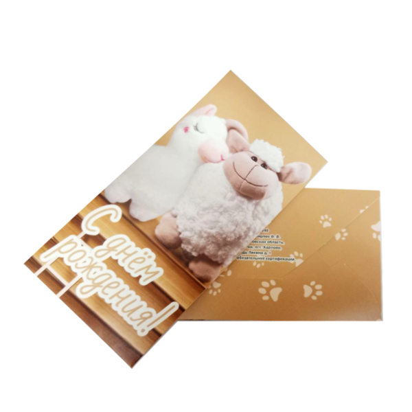 Конверт для денег «С Днем Рождения»