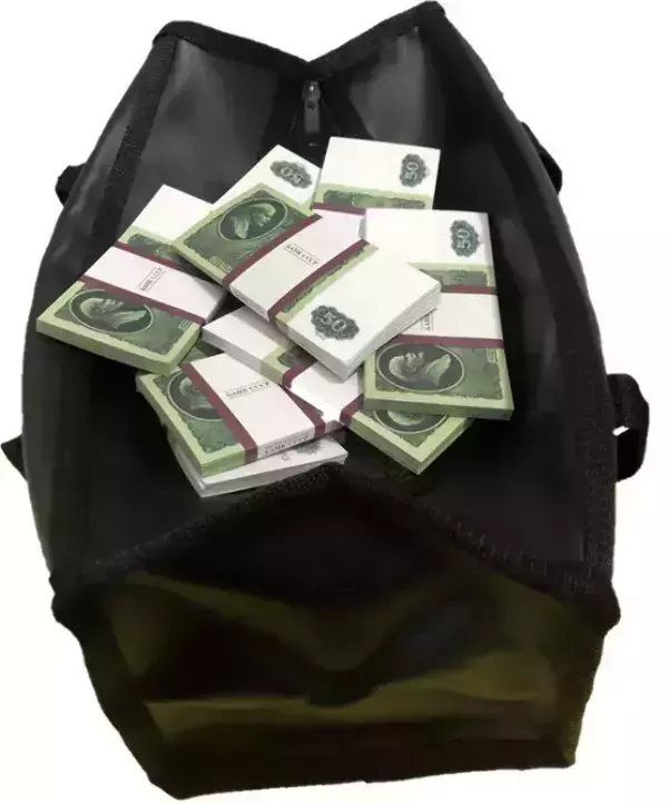 Сумка с деньгами 50 рублей СССР