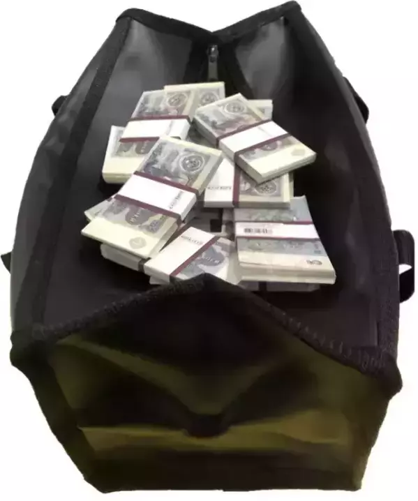 Сумка с деньгами 5 рублей СССР