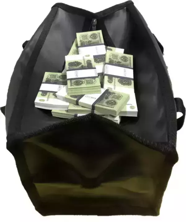 Сумка с деньгами 3 рубля СССР