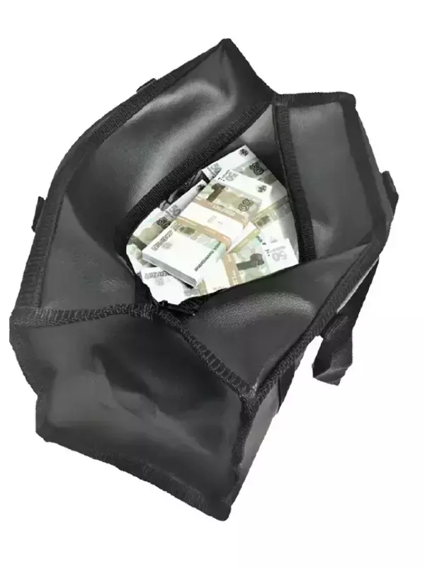 Сумка с деньгами 50 рублей