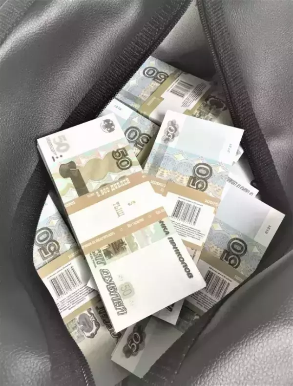 Сумка с деньгами 50 рублей, фото 2