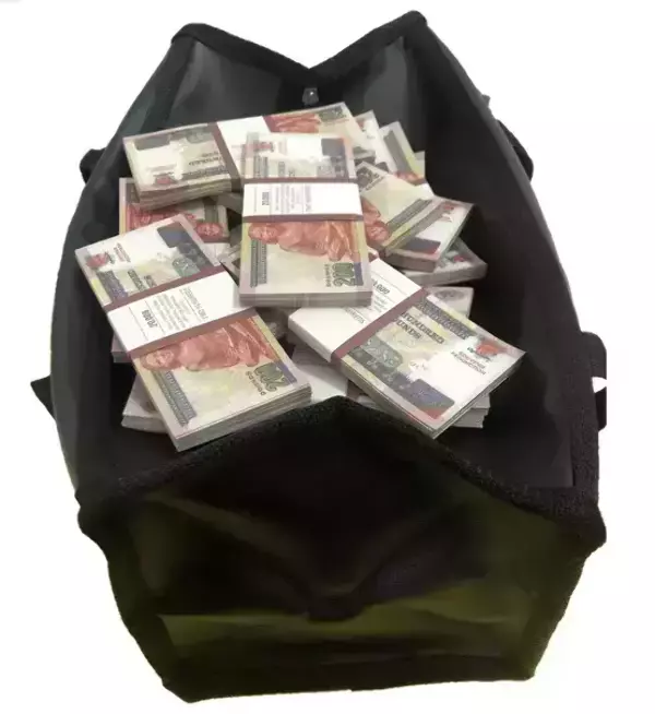 Сумка с деньгами 200 египетских фунтов