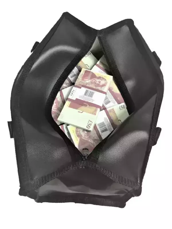 Сумка с деньгами 50 фунтов
