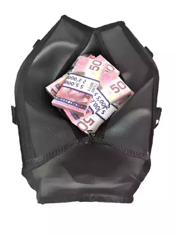 Сумка с деньгами 50 канадских долларов