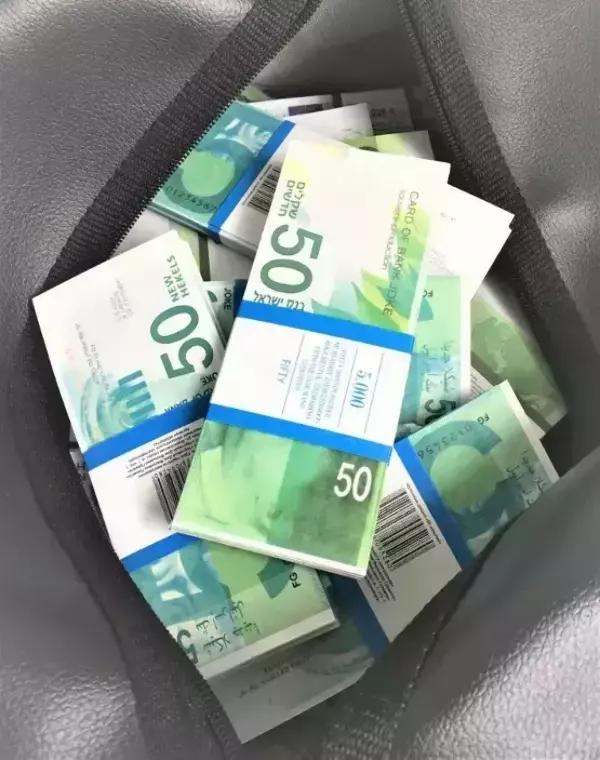 Сумка с деньгами 50 шекелей, фото 2