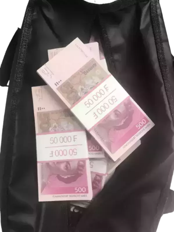 Сумка с деньгами 500 немецких марок, фото 2