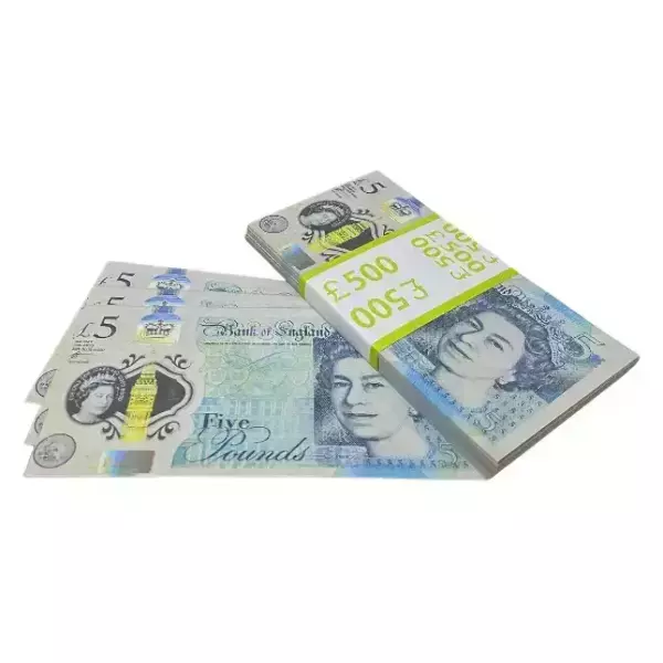 Сувенирные деньги 5 фунтов стерлингов – 80 банкнот