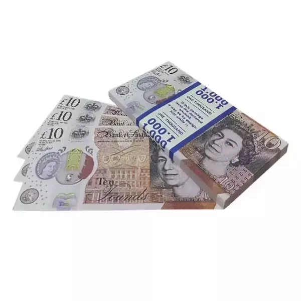 Сувенирные деньги 10 фунтов стерлингов – 80 банкнот