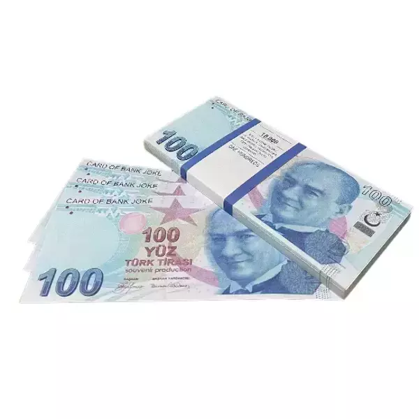 Сувенирные деньги 100 турецких лир – 80 банкнот