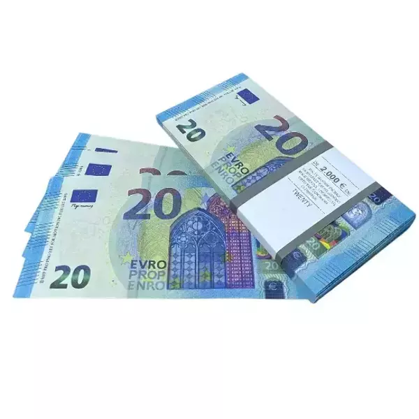 Сувенирные деньги 20 евро – 80 банкнот