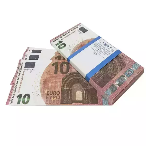 Сувенирные деньги 10 евро – 80 банкнот
