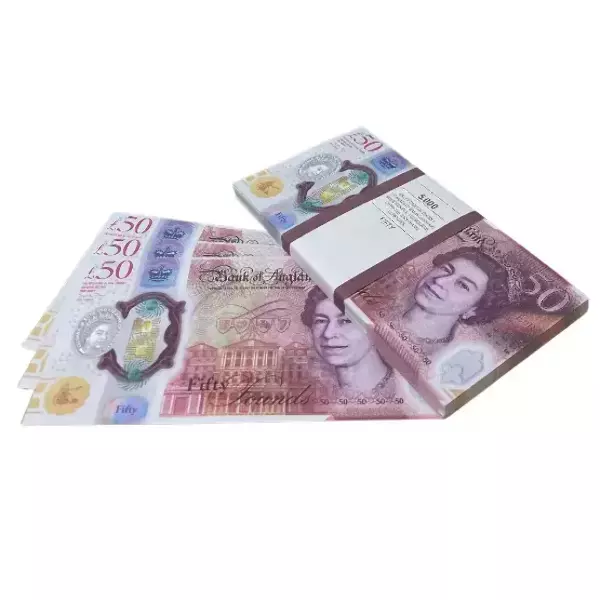 Сувенирные деньги 50 фунтов стерлингов – 80 банкнот
