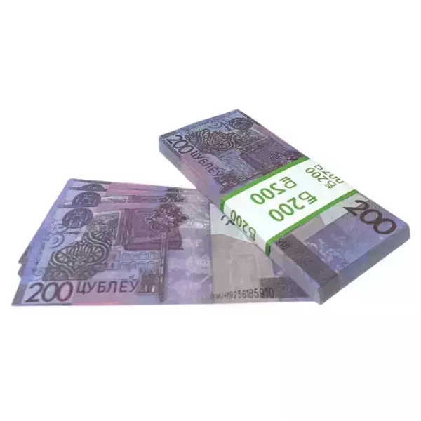 Сувенирные деньги 200 белорусских рублей – 80 банкнот
