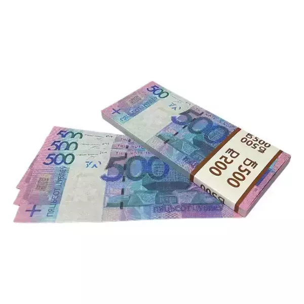 Сувенирные деньги 500 белорусских рублей – 80 банкнот