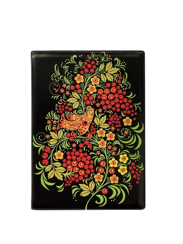 Обложка для паспорта “Рябина”