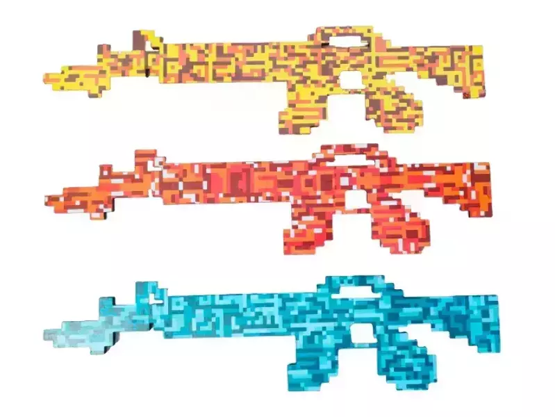 Деревянный Автомат Майнкрафт в ассортименте