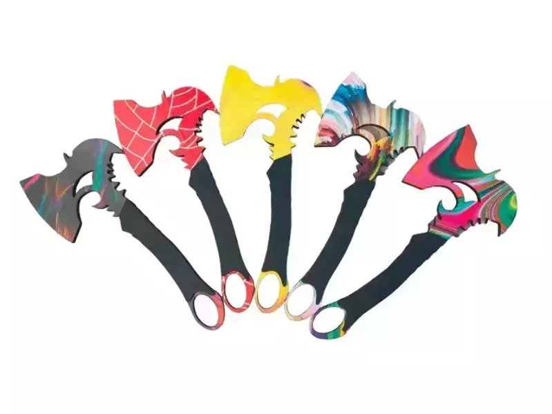 Деревянный Топорик резной в ассортименте