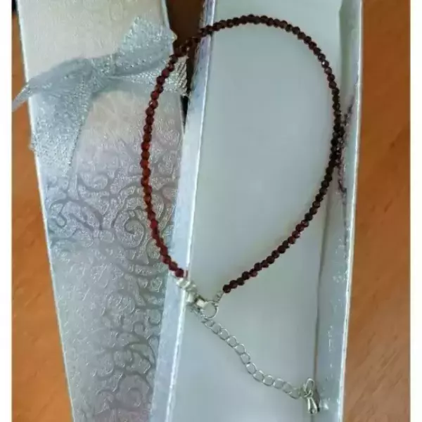 Браслет из стекляруса (Шоколад)