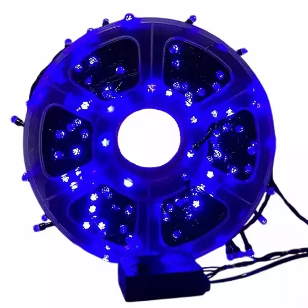 Гирлянда Светодиодная 50м синий свет УЛИЧНАЯ