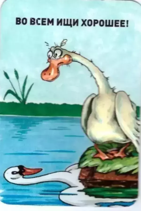 Магнит прикол Во всем ищи хорошее объёмный