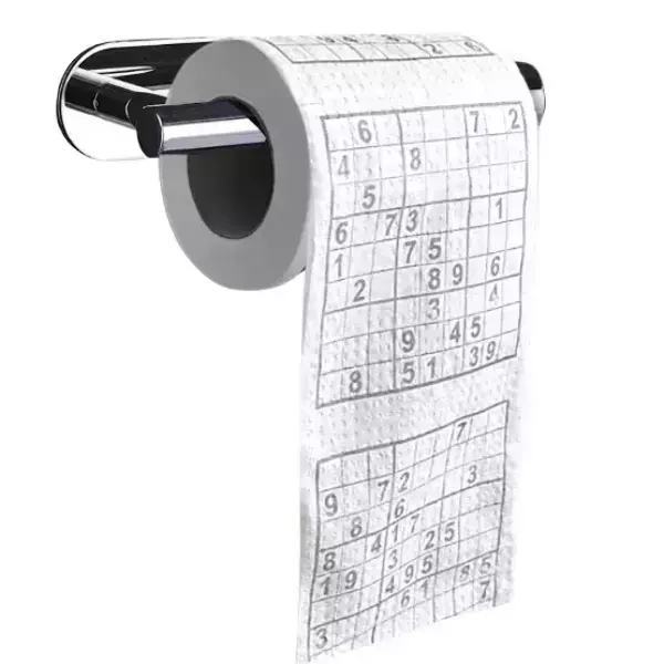 Туалетная бумага “Судоку”