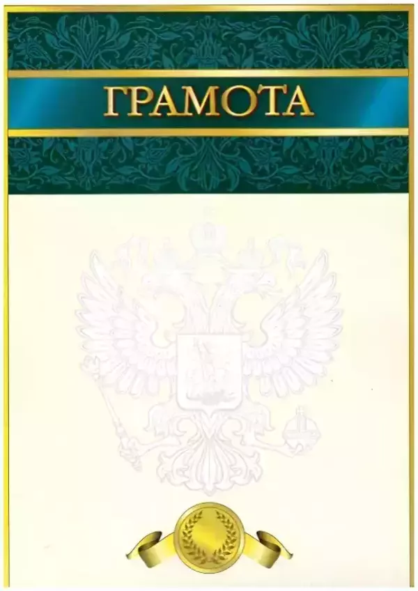 Почетная грамота №13
