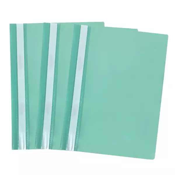 Папка скоросшиватель А4 бирюзовый (25шт), фото 2