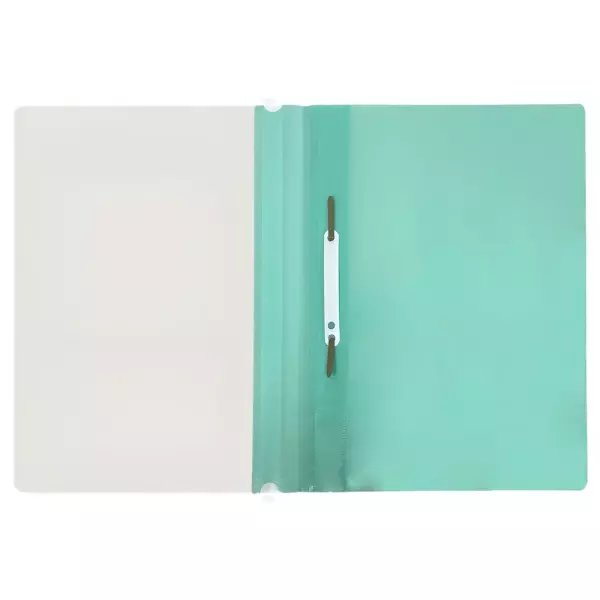 Папка скоросшиватель А4 бирюзовый (25шт), фото 3