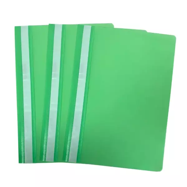 Папка скоросшиватель А4 салатовый (25шт), фото 2