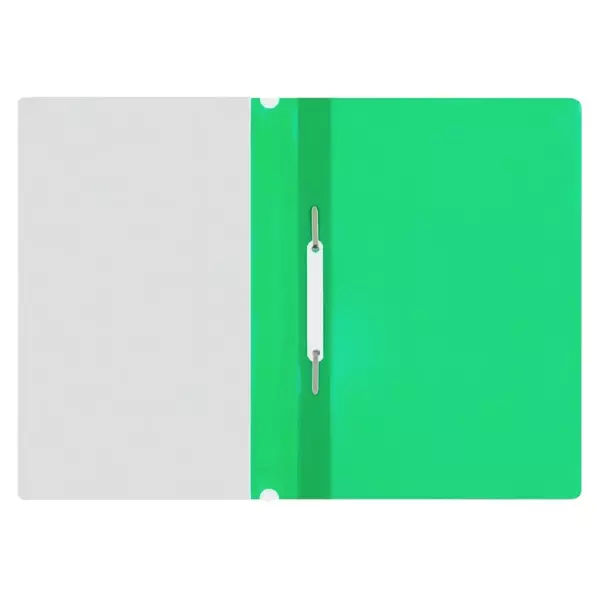 Папка скоросшиватель А4 салатовый (25шт), фото 3