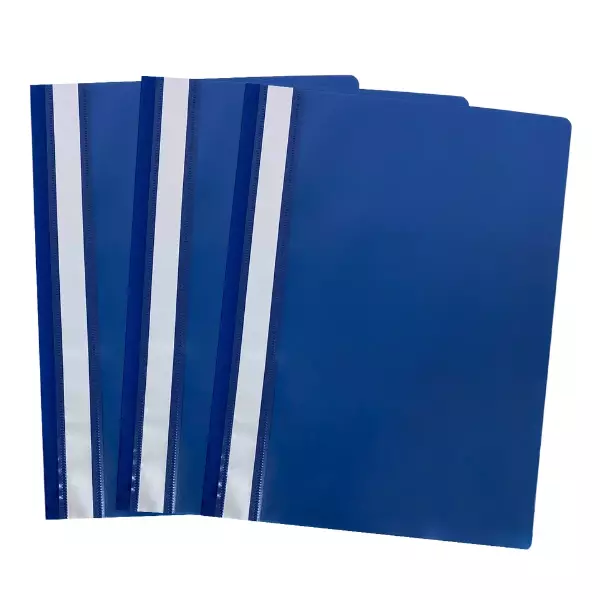 Папка скоросшиватель А4 синий (25шт), фото 2