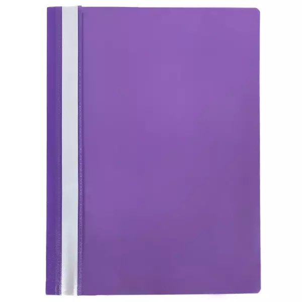 Папка скоросшиватель А4 фиолетовый (25шт)