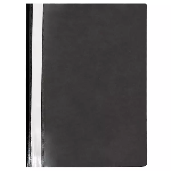 Папка скоросшиватель А4 черный (25шт)