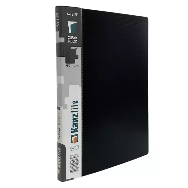 Папка с файлами 30 ф (черная)