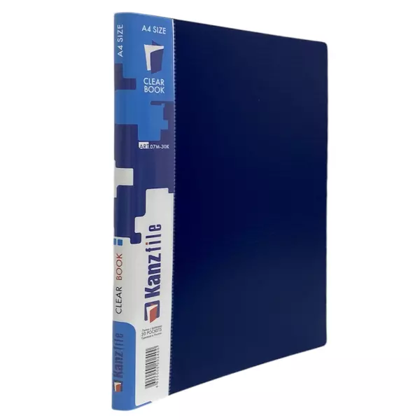 Папка с файлами 30 ф (синяя)