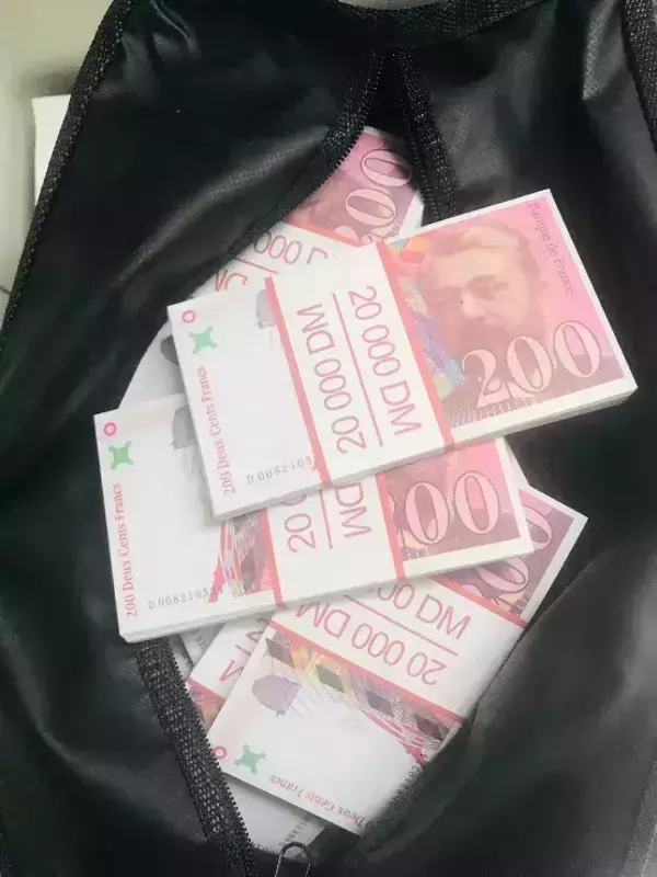 Сумка с деньгами 200 французских франков, фото 2